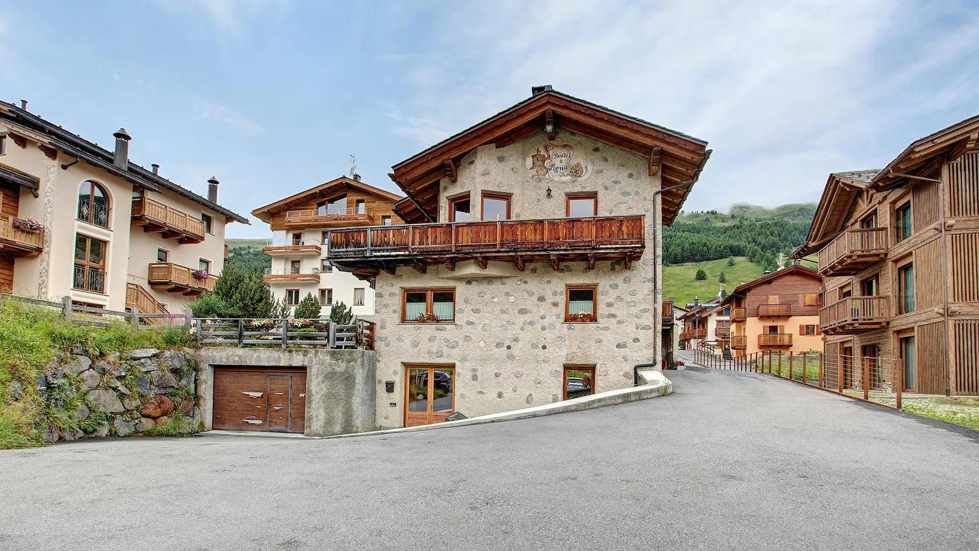 Castagne Baitel Li Pigna Apartman Livigno Olaszország
